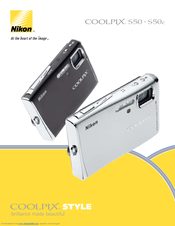 Nikon Coolpix S50c Brochure & Specs