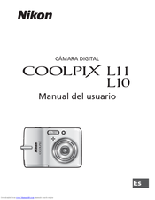 Nikon 25563 - Coolpix L11 6MP Digital Camera Manual Del Usuario