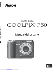 Nikon 25583 - Coolpix P50 Digital Camera Manual Del Usuario