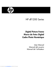 HP DF1200A1 - Hewlett Packard - 12in Digital Photo Frame User Manual