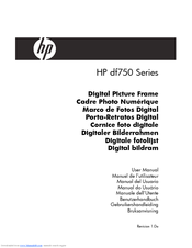 Printed User Manual for HP Digital Photo Frame Model df810v1