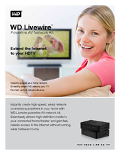 Western Digital WD Livewire Product Specifications