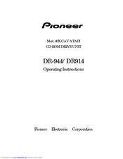 Pioneer DR-944 Operating Instructions Manual