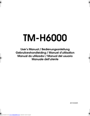Epson TM-H6000P User Manual