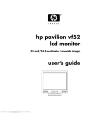 HP Pavilion vf52 User Manual