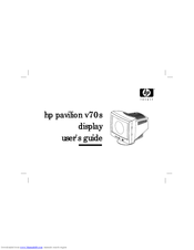 HP Pavilion V70S User Manual