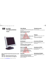 Hp L1520 - 15 Inch LCD Monitor Installation Manual