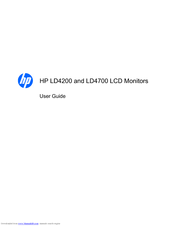 HP LD4200 User Manual