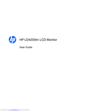HP LD4200TM User Manual