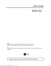 LG M4213C-BA User Manual