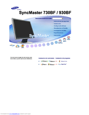 Samsung SyncMaster 730BF Manual Del Usuario