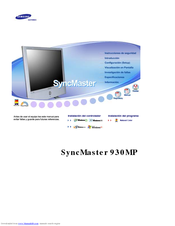 Samsung SyncMaster 930MP Manual Del Usuario