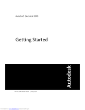 Autodesk AUTOCAD ELECTRICAL 2010 Getting Started