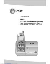 AT&T E2801 User Manual