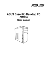 Asus Essentio CM6650 User Manual