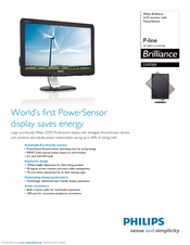 Philips 235P2EB Specifications