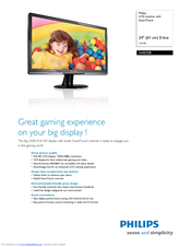 Philips 243E2SB Specifications