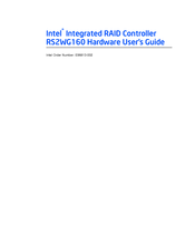 Intel RS2WG160 Hardware User's Manual