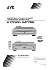 JVC XL-FZ158BK Instructions Manual