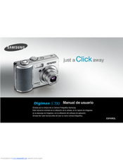 Samsung S700 - 7.2MP 3x Optical/5x Digital Zoom Camera Manual De Usuario