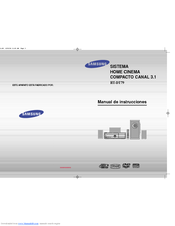 Samsung HT-DT79 Manual Del Instrucción