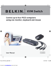Belkin OmniView F1DJ102P-B User Manual