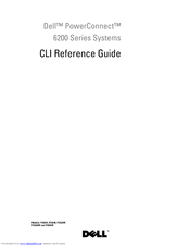Dell PowerConnect 6224 Command Line Interface Manual