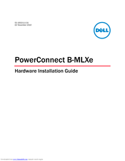 Dell PowerConnect B - MLXe 8 Hardware Installation Manual