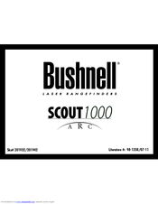 Bushnell Scout 1000 Arc Manuals Manualslib