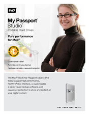 Western Digital WDBAAC2500ACH - My Passport Elite Specifications