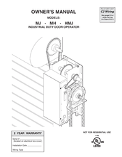 Chamberlain HMJ Owner's Manual