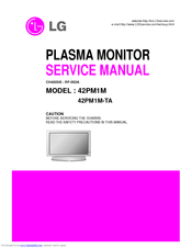 LG 42PM1M-TA Service Manual