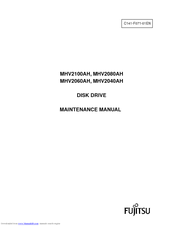 Fujitsu MHV2040AH - Mobile - Hard Drive Maintenance Manual