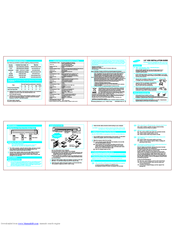 Samsung Spinpiont HM080HC Installation Manual
