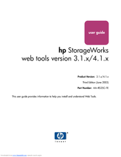 HP StorageWorks 2/16 - SAN Switch User Manual