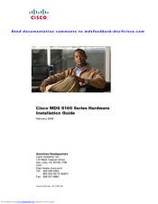 Cisco MDS 9100 Series Installation Manual