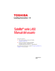 Toshiba L450 EZ1543 - Satellite - Core 2 Duo 2.2 GHz Manual Del Usuario