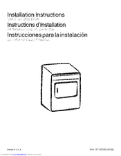 Electrolux FGQ332ES Installation Instructions Manual