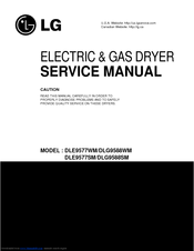 Lg DLE9577WM Service Manual