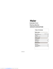 Haier HBF655TEME User Manual