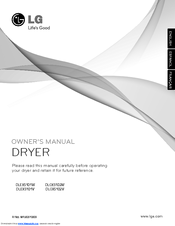 LG DLEX5101W Owner's Manual