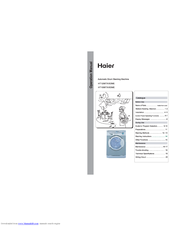 Haier HT1006TXVEME Operation Manual