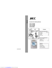 Haier HW-A1270 User Manual