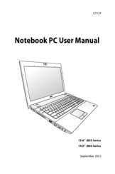 Asus B53V User Manual