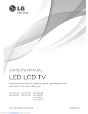 LG 55LM5800 Owner's Manual