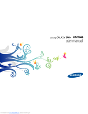 Samsung GALAXY Tab GT-P1000N1 User Manual