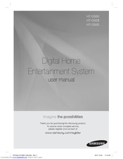 Samsung HT-D550 User Manual