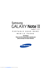 Samsung SGH-T889 User Manual