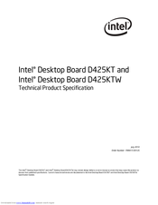 Intel D425KT Technical Product Specification