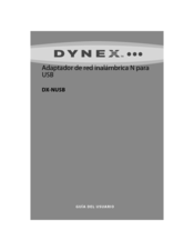 Dynex DX-NUSB Guía Del Usuario
